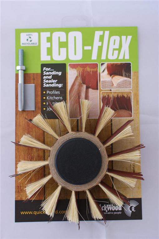 Photo of an ECO-flex sanding brush in packaging
